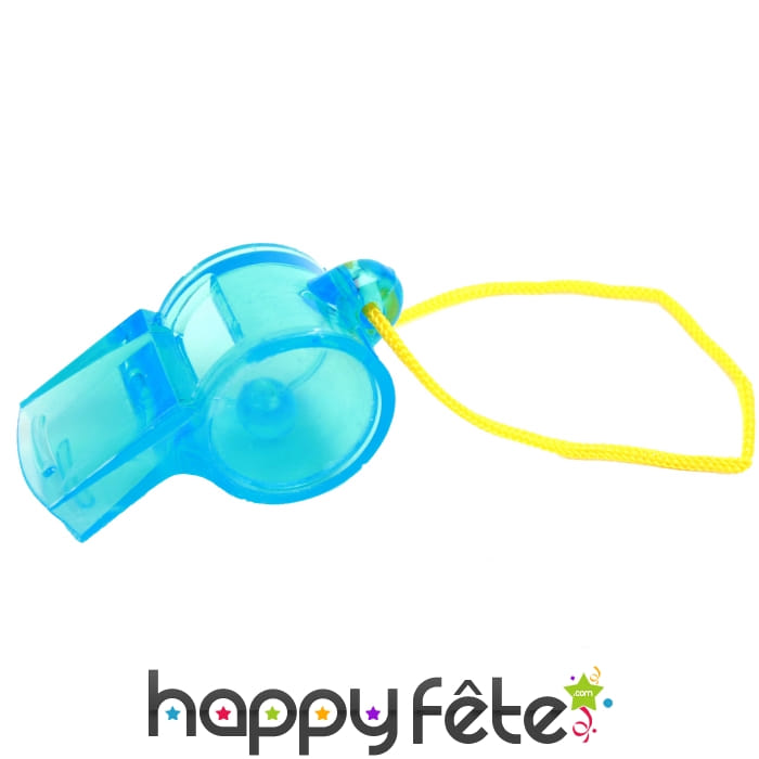 Sifflet transparent