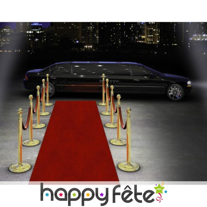 Tapis rouge de 15m