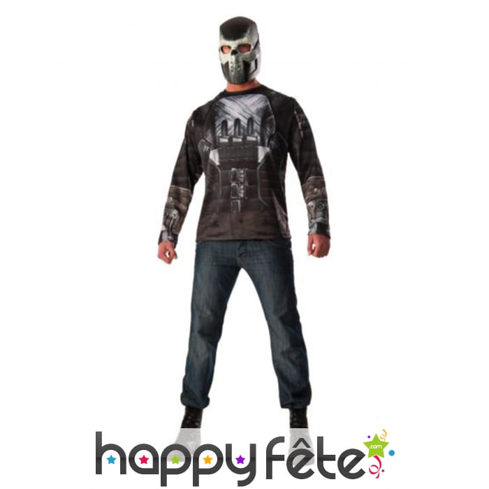 T-shirt et masque de Crossbones pour homme