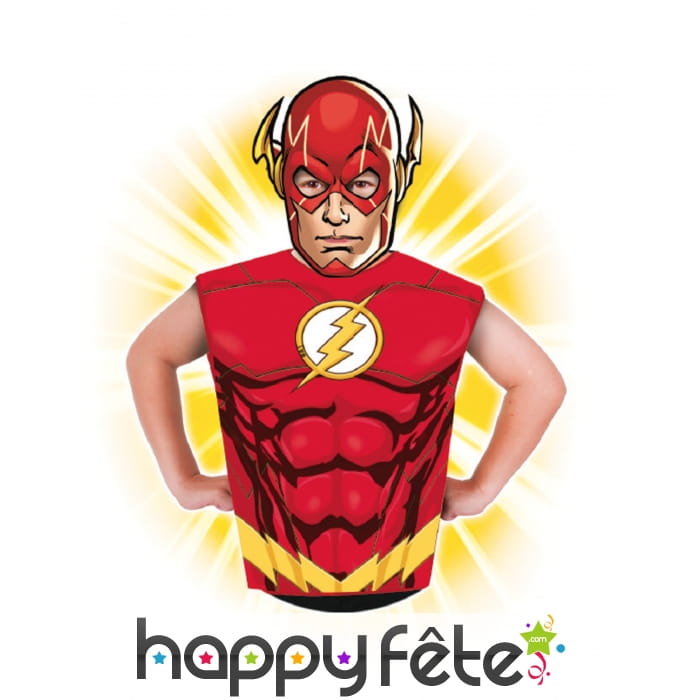 T-shirt et masque de Flash pour enfant