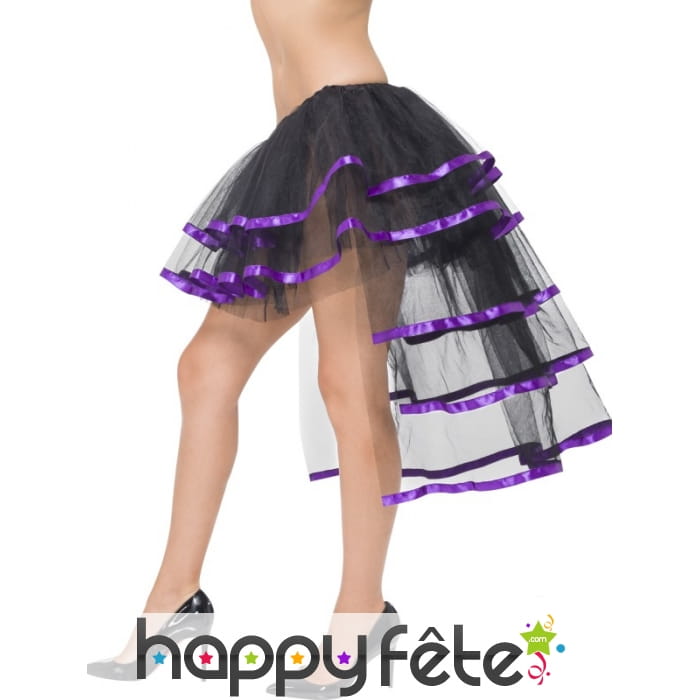 Tutu violet avec trainée