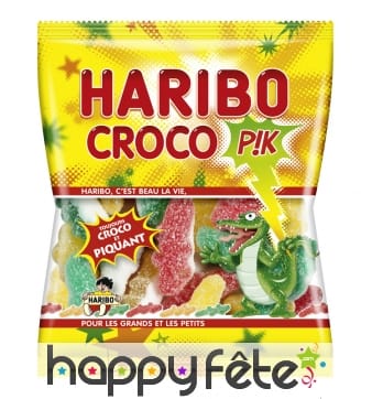 30 sachets croco pik haribo