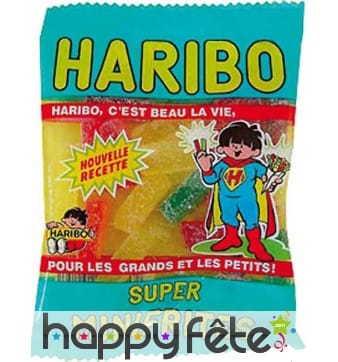 30 sachets mini frites haribo