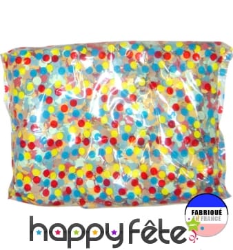 450g de confettis multicolores