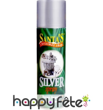 Aerosol de peinture argent