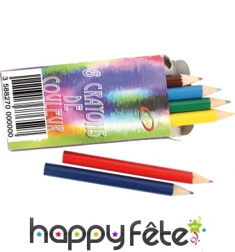 Boite de crayons de couleurs