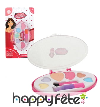 Boite de maquillage ovale pour enfant