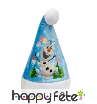 Bonnet de Noël Olaf pour enfant