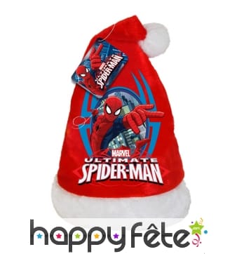 Bonnet de Noël spider man