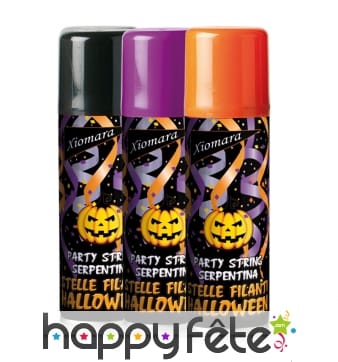 Bombe de serpentins Halloween