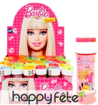 Bulle de savon Barbie 60ml et jeu patience