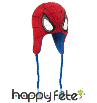 Bonnet haut de tête de Spider-Man