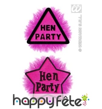 Badge hen party "girls night"