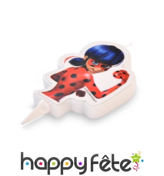 Bougie Ladybug de 7,5 cm