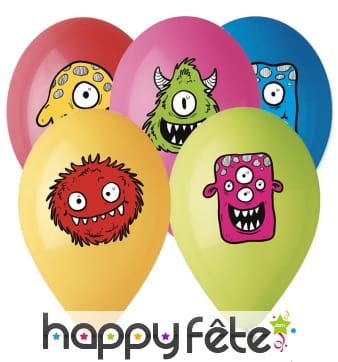 Ballons Monster Friends de 30cm