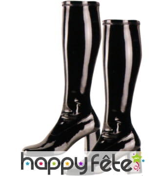 Bottes noires de gogo