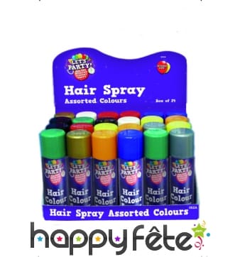 Boîte spray cheveux