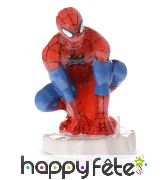 Bougie Spiderman de 8 cm