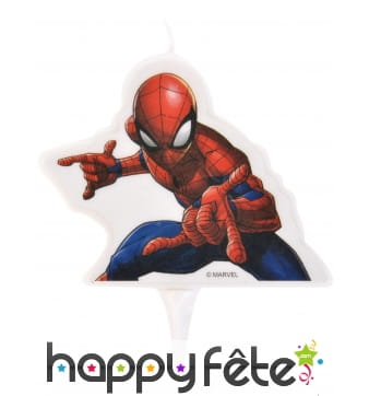 Bougie Spider-Man de 7cm