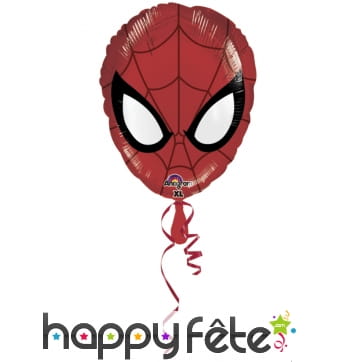 Ballon tête de Spiderman