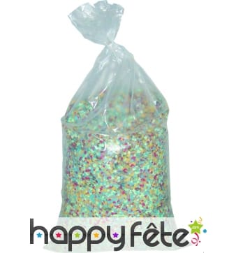 Confettis 10 kg multicolores luxe