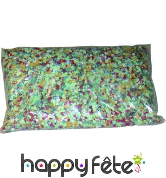 Confettis 1kg multicolores