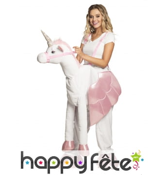 Costume à dos de licorne pour femme