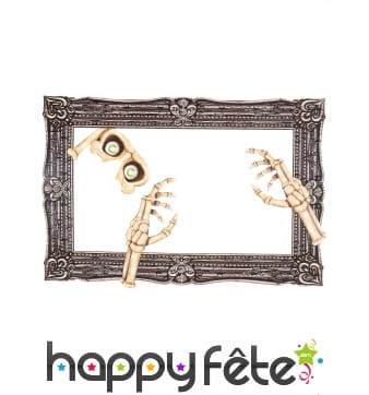 Cadre avec Kit photobooth de Halloween