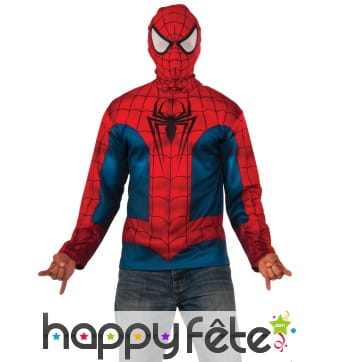 Cagoule avec Sweat Spiderman pour homme