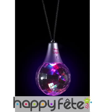 Collier boule disco