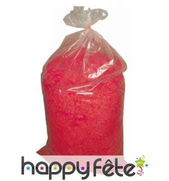 Confettis de 10 kg rouge