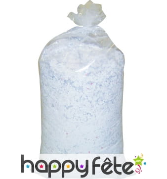 Confettis de 10kg blancs fluos