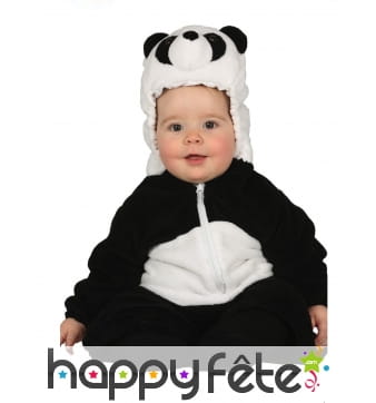 Combinaison de bébé panda