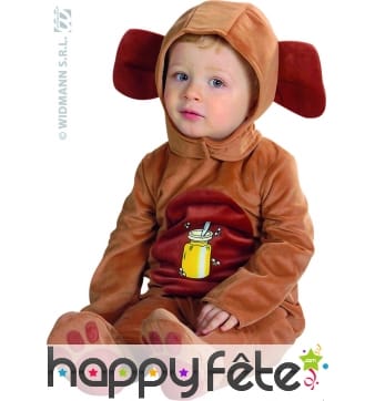 Costume de bébé ours