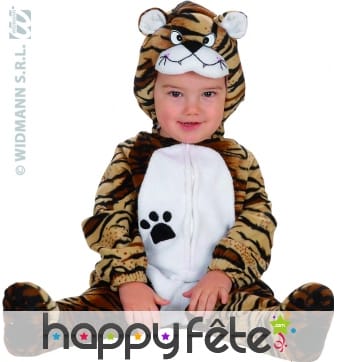 Costume de bébé tigre