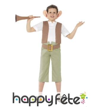 Costume du bon gros géant, pour enfant