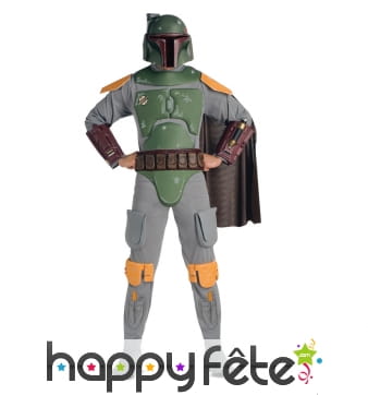 Costume de chasseur de prime Boba Fett, luxe