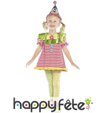 Costume de clown cutie fille