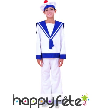 Costume d'enfant marin