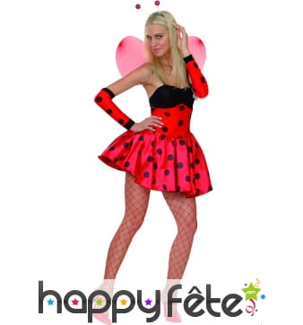 Costume de femme coccinelle sexy