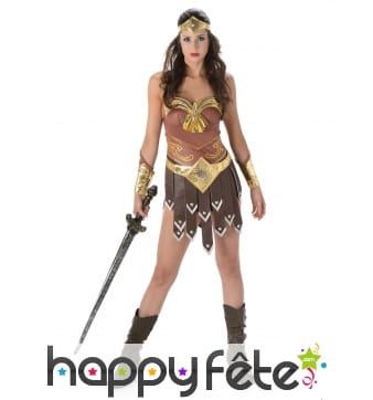 Costume de femme gladiatrice