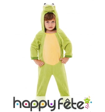 Costume de grenouille verte pour enfant