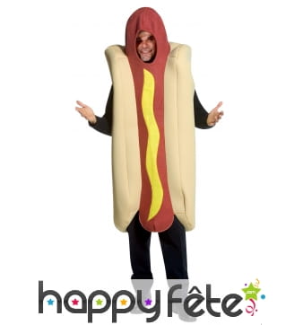 Costume de hot dog