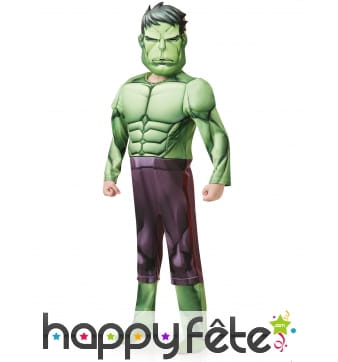 Costume de Hulk musclé pour enfant