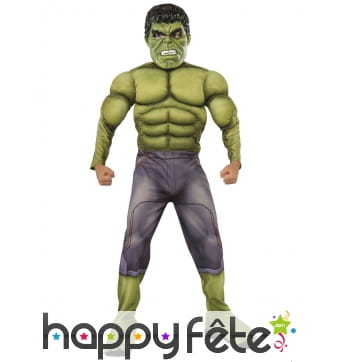 Costume de Hulk Ragnarok musclé pour enfant