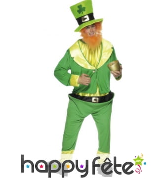 Costume d'irlandais de la saint patrick