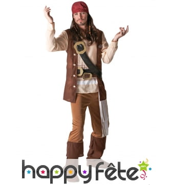 Costume de Jack Sparrow pour adulte