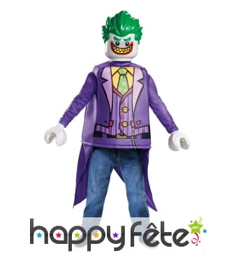 Costume de Joker Lego pour enfant