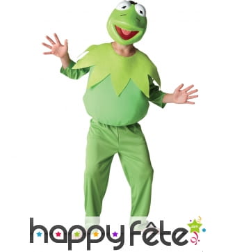 Costume de Kermit la grenouille pour enfant