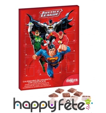 Calendrier de l'avent Justice League